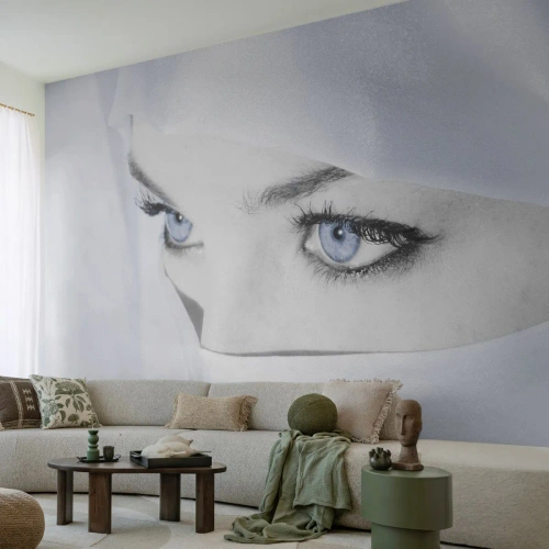 Papel de Parede Standard Eco - Direto das mil e uma noites - Mulher, Olhos, Cultura - 350x256 cm