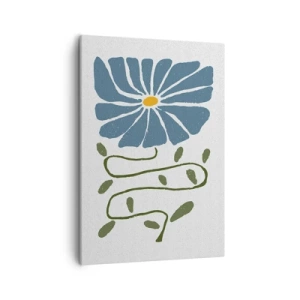 Quadro em tela - Um ramo para uma flor - 50x70 cm