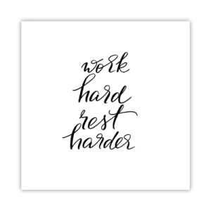 Pôster - Equilíbrio da vida - 30x30 cm