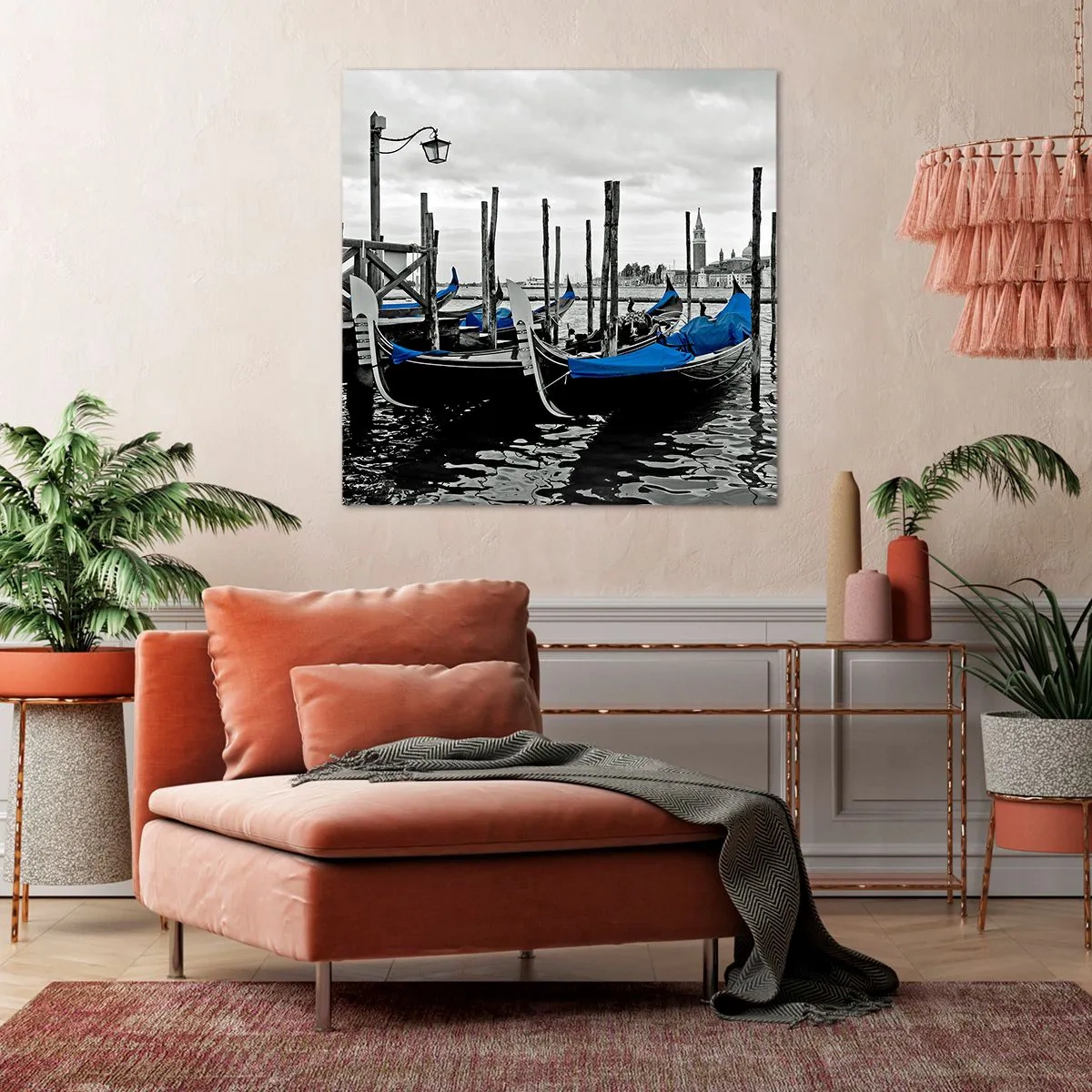 Quadro em tela - Veneza pensativa - 70x70 cm