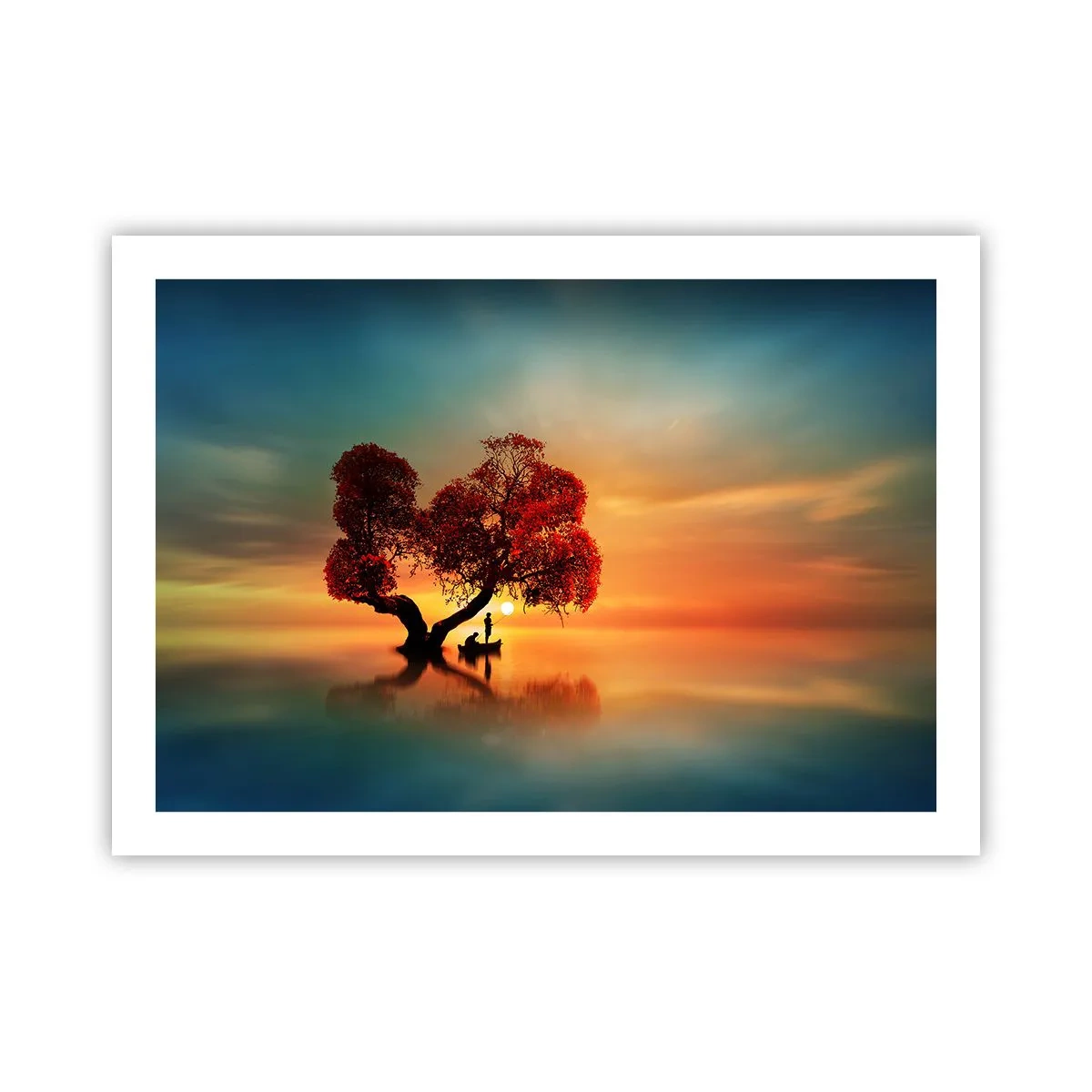 Pôster - A distância e o silêncio do mundo - 70x50 cm