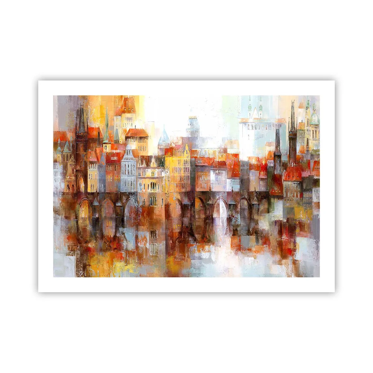 Pôster - Debaixo da ponte também é bonito - 70x50 cm