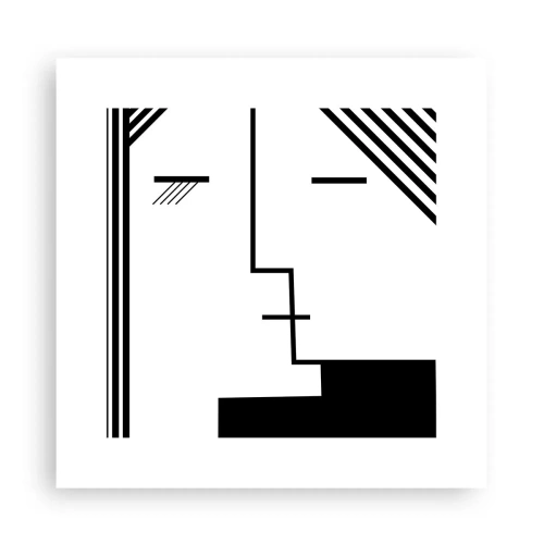 Pôster - Apenas um beijo - 30x30 cm