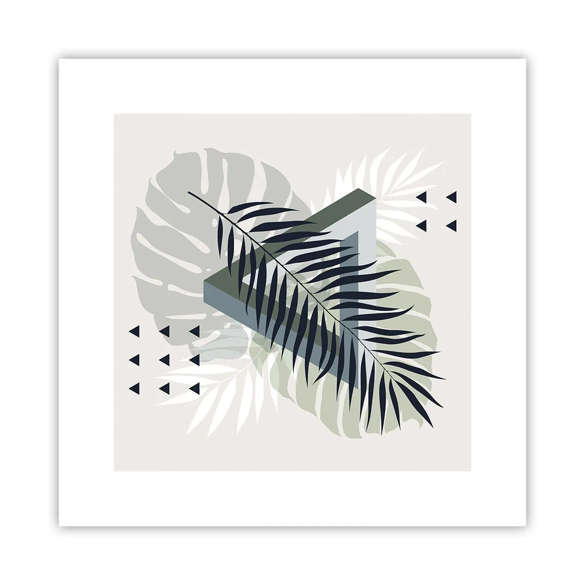 Pôster - Natureza e geometria – duas ordens? - 30x30 cm