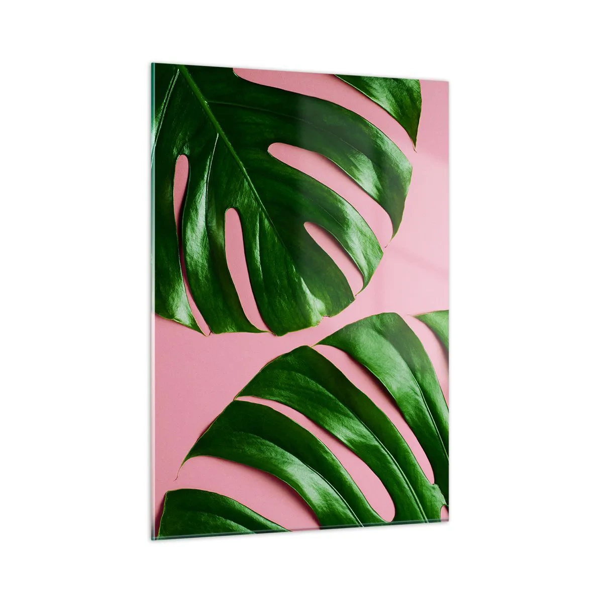 Quadro em vidro - Encontro verde - 50x70 cm