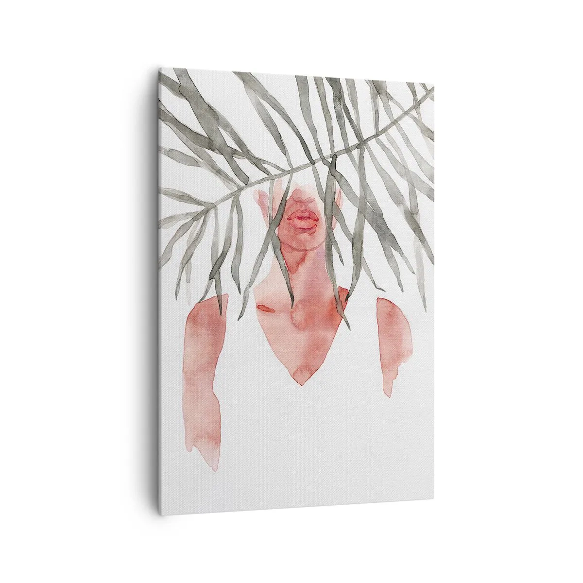 Quadro em tela - A dama dos trópicos - 70x100 cm