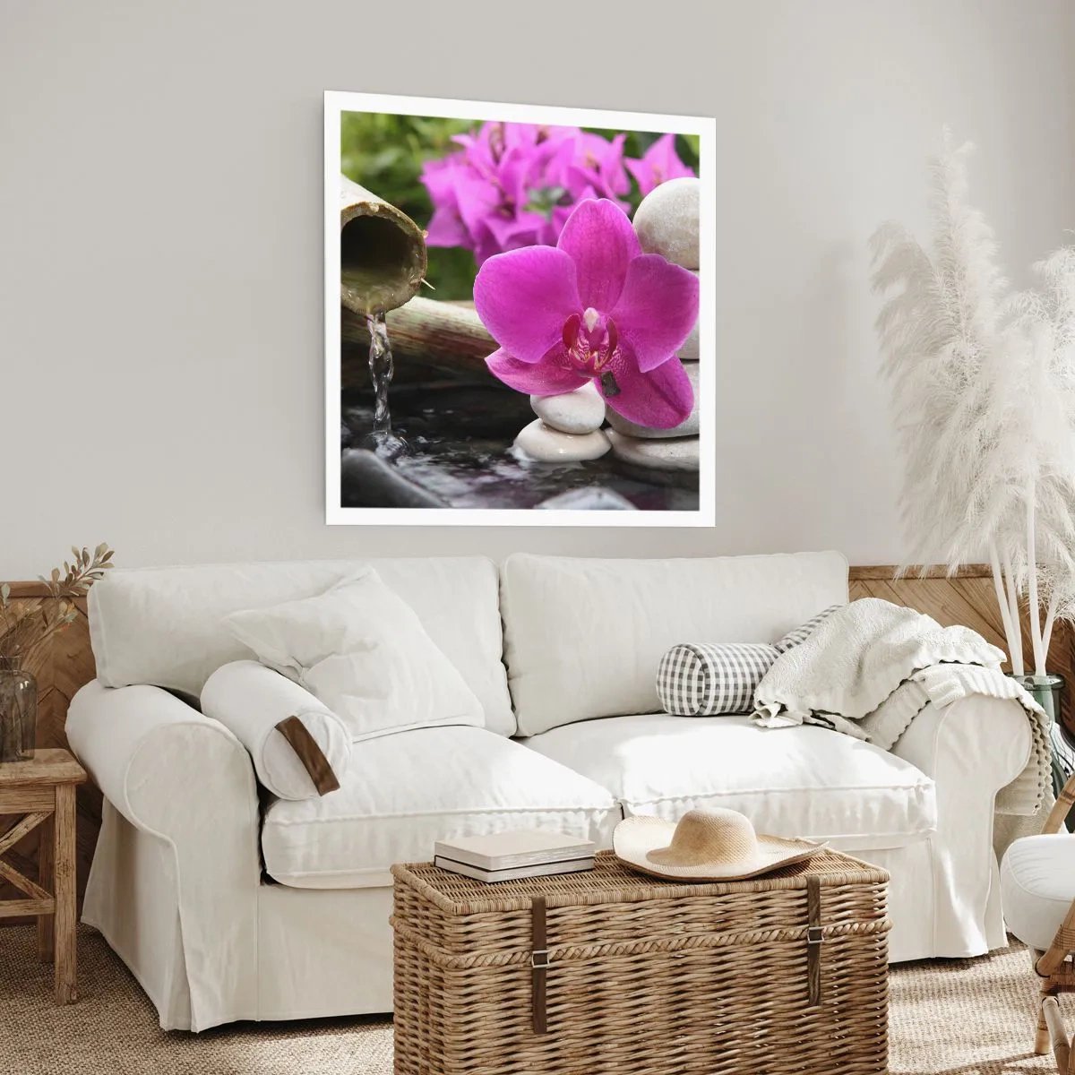 Pôster - Descanso imediato - 40x40 cm