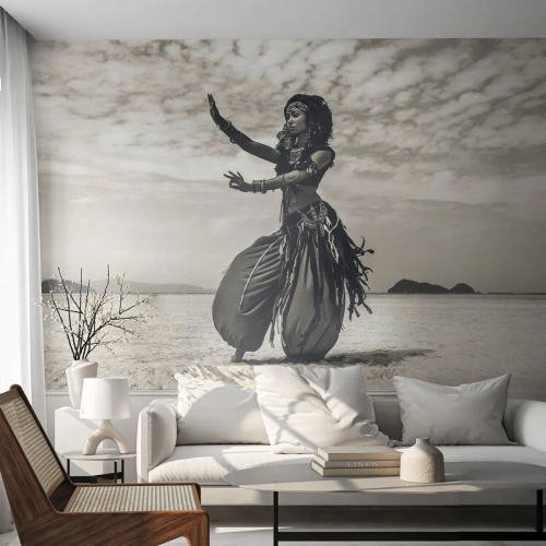 Papel de Parede Autocolante Deluxe Sticker - Dança das Ilhas do Sul - Dançarino, Índia, Orientar - 200x140 cm