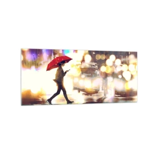 Quadro em vidro - Apesar de tudo, ensolarado - 120x50 cm