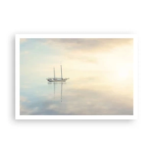 Pôster - Num mar de silêncio - 100x70 cm