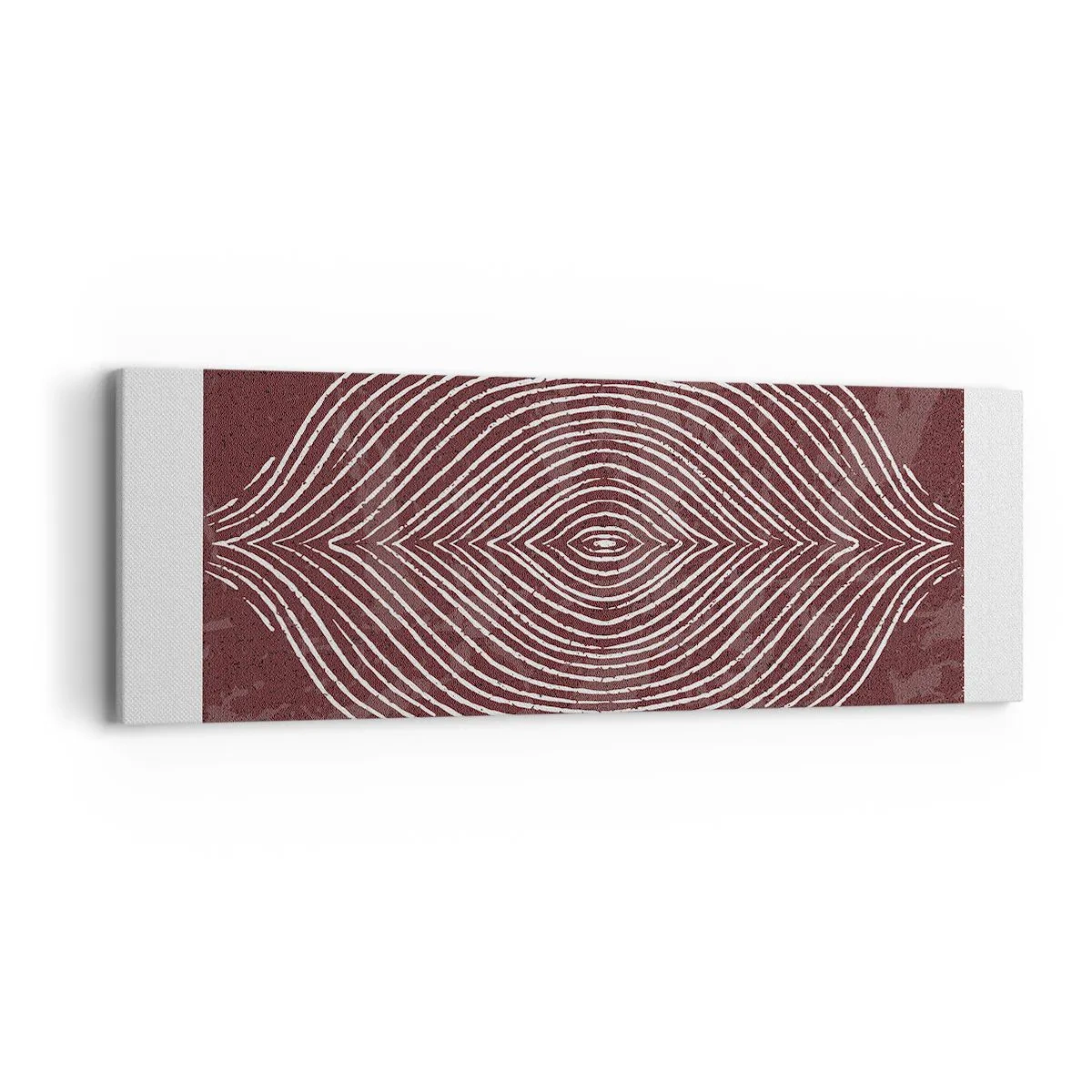 Quadro em tela - O espaço fala - 90x30 cm