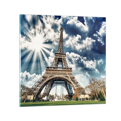 Quadro em vidro - A única sob o sol - 50x50 cm