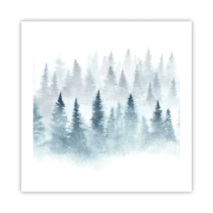 Pôster - Envolto no nevoeiro - 50x50 cm