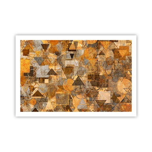 Pôster - O mundo em forma - 91x61 cm