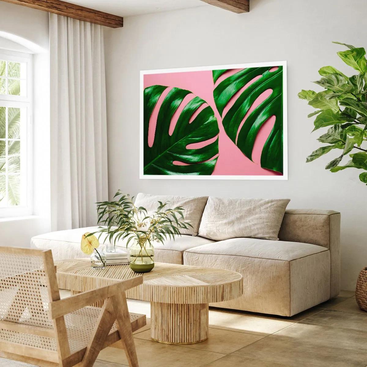 Pôster - Encontro verde - 70x50 cm