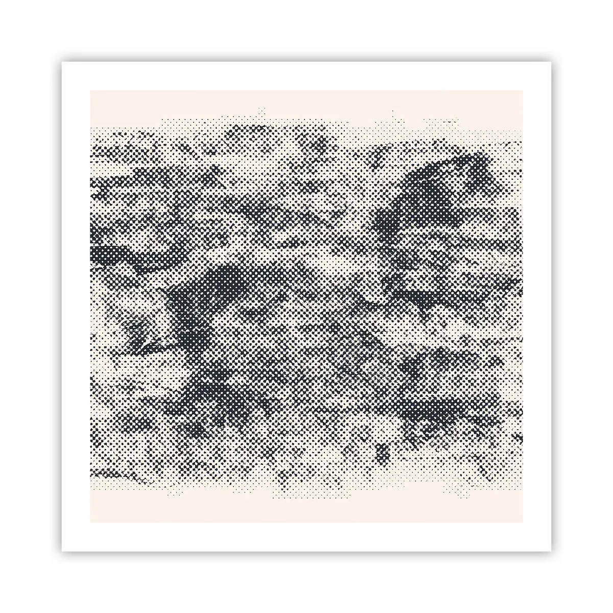 Pôster - Composição nebulosa - 60x60 cm