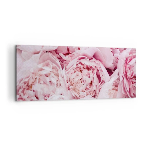 Quadro em tela - Aconchego e perfume - 100x40 cm