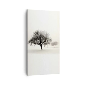 Quadro em tela - Sono de inverno - 55x100 cm