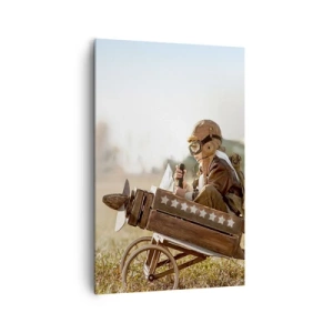 Quadro em tela - O início rumo a um sonho - 80x120 cm