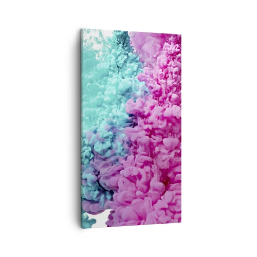 Quadro em tela - Confronto decisivo - 45x80 cm