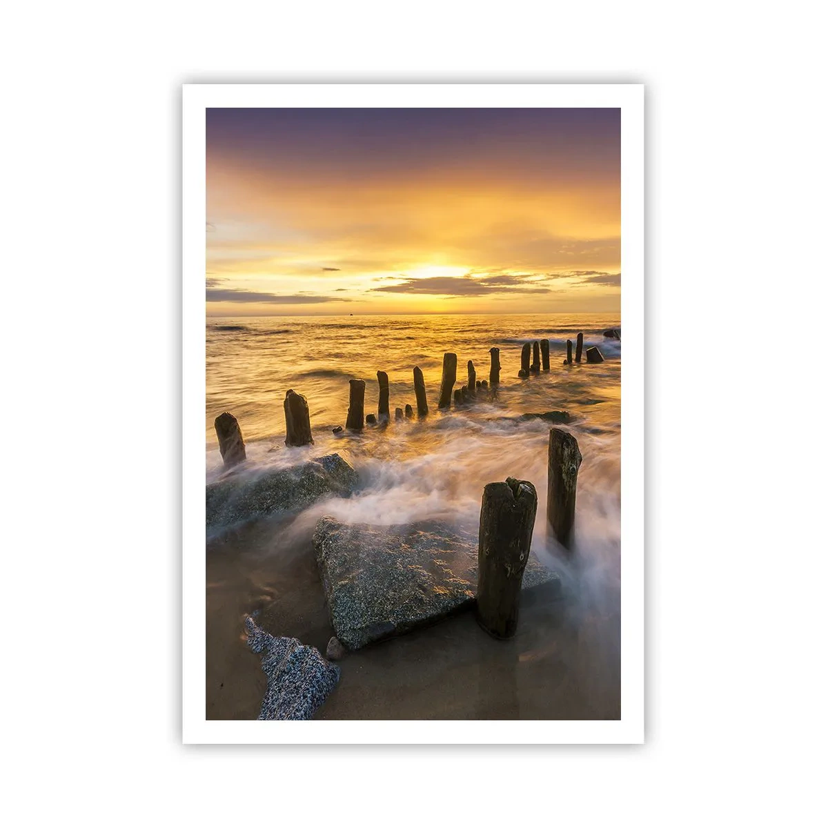 Pôster - A beleza crua do Mar Báltico - 70x100 cm