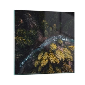 Quadro em vidro - Rápido e cada vez mais rápido - 30x30 cm