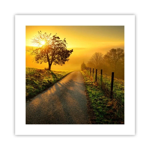 Pôster - Uma tarde agradável - 40x40 cm