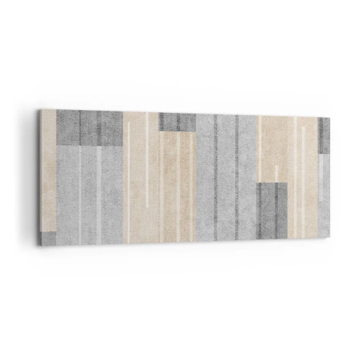 Quadro em tela - Composição: mantenha vertical - 100x40 cm