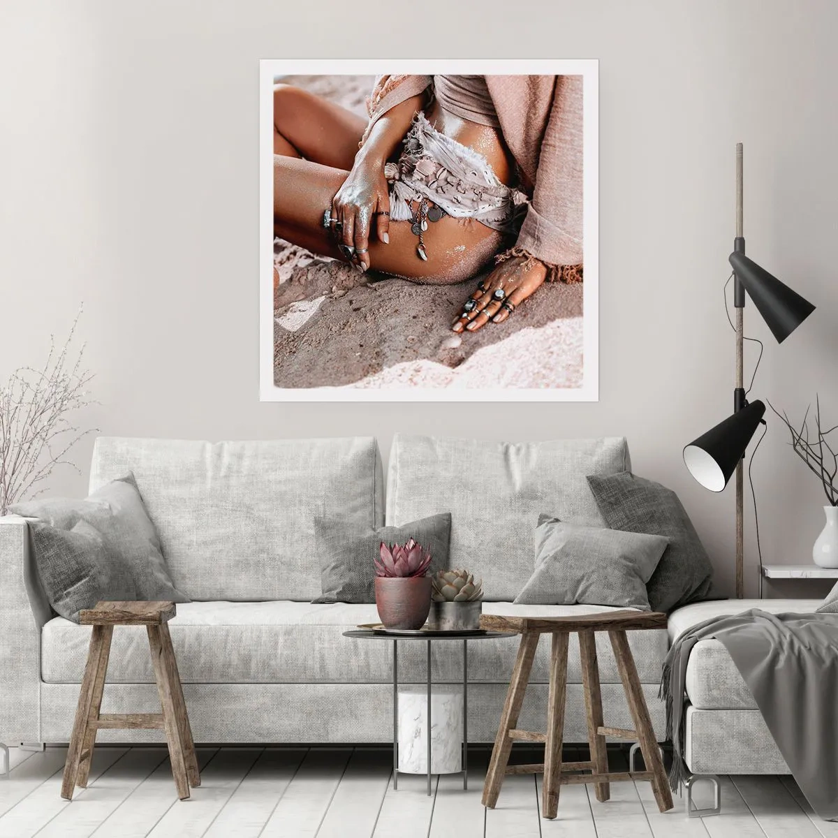 Pôster - Expulsa pelas ondas? - 60x60 cm