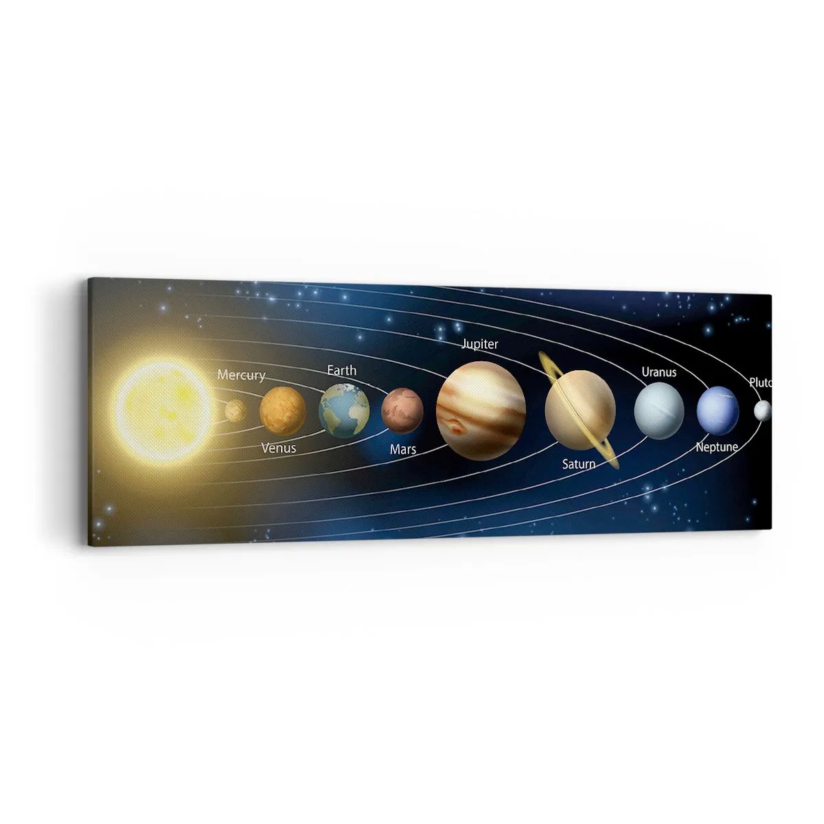 Quadro em tela - Um de dez - 90x30 cm