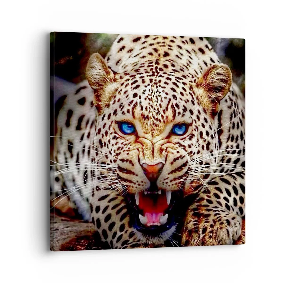 Quadro em tela - A raiva não afeta a beleza - 30x30 cm