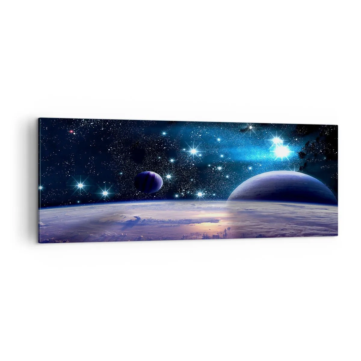 Quadro em tela - Ainda sozinhos? - 140x50 cm
