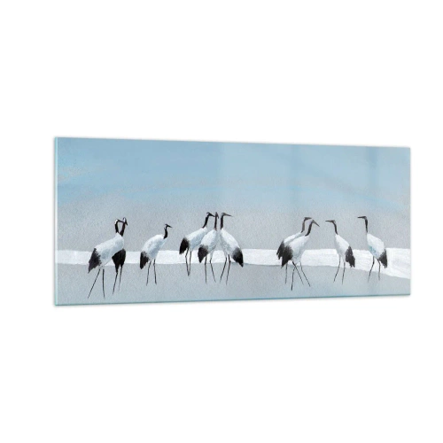 Quadro em vidro - Depois de um dia quente - 100x40 cm