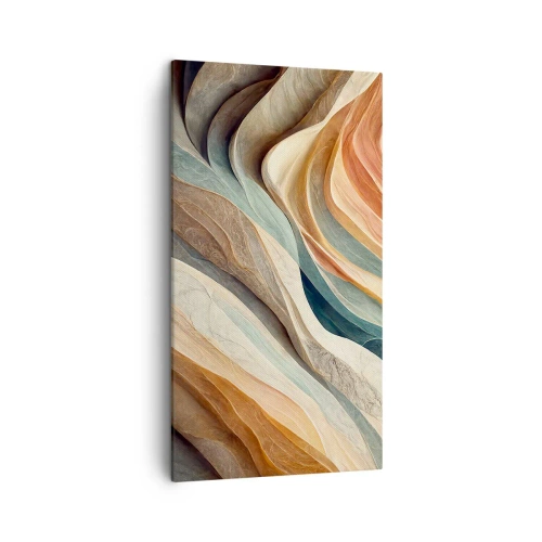 Quadro em tela - O momento antes da mudança - 45x80 cm