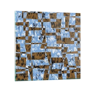 Quadro em vidro - Recorte não popular - 40x40 cm