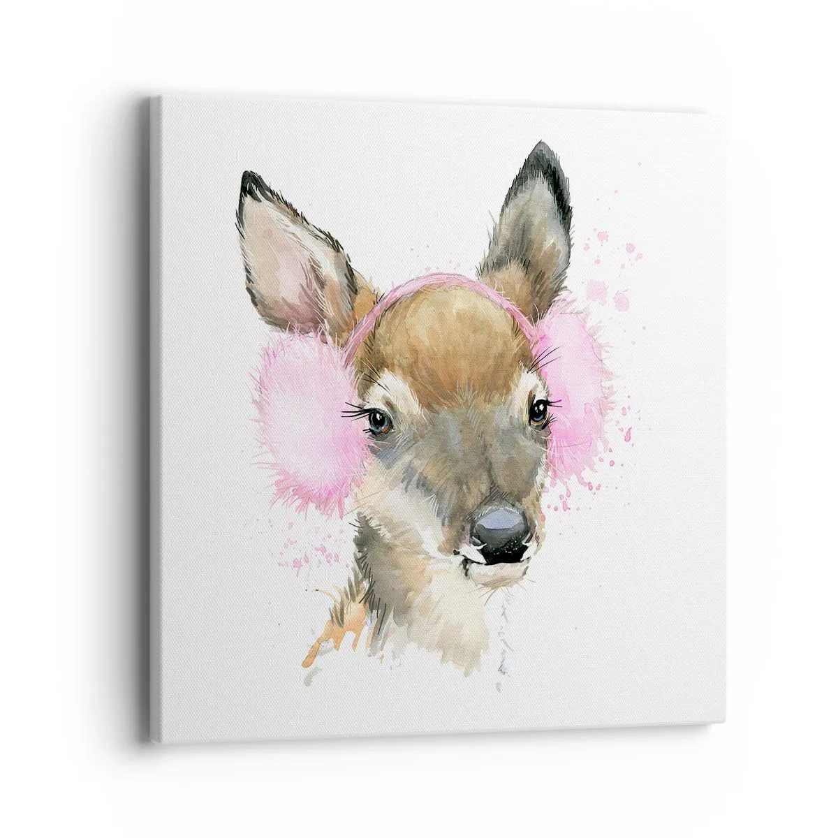 Quadro em tela - E o frio já não é assustador - 40x40 cm