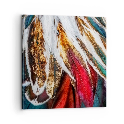 Quadro em tela - Segredos de vôo - 70x70 cm