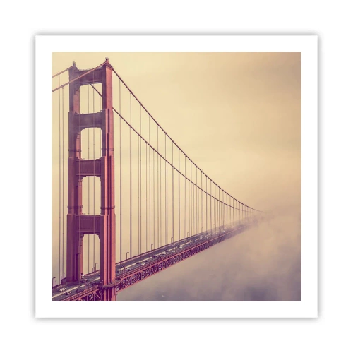 Pôster - Entre o céu e a terra - 60x60 cm