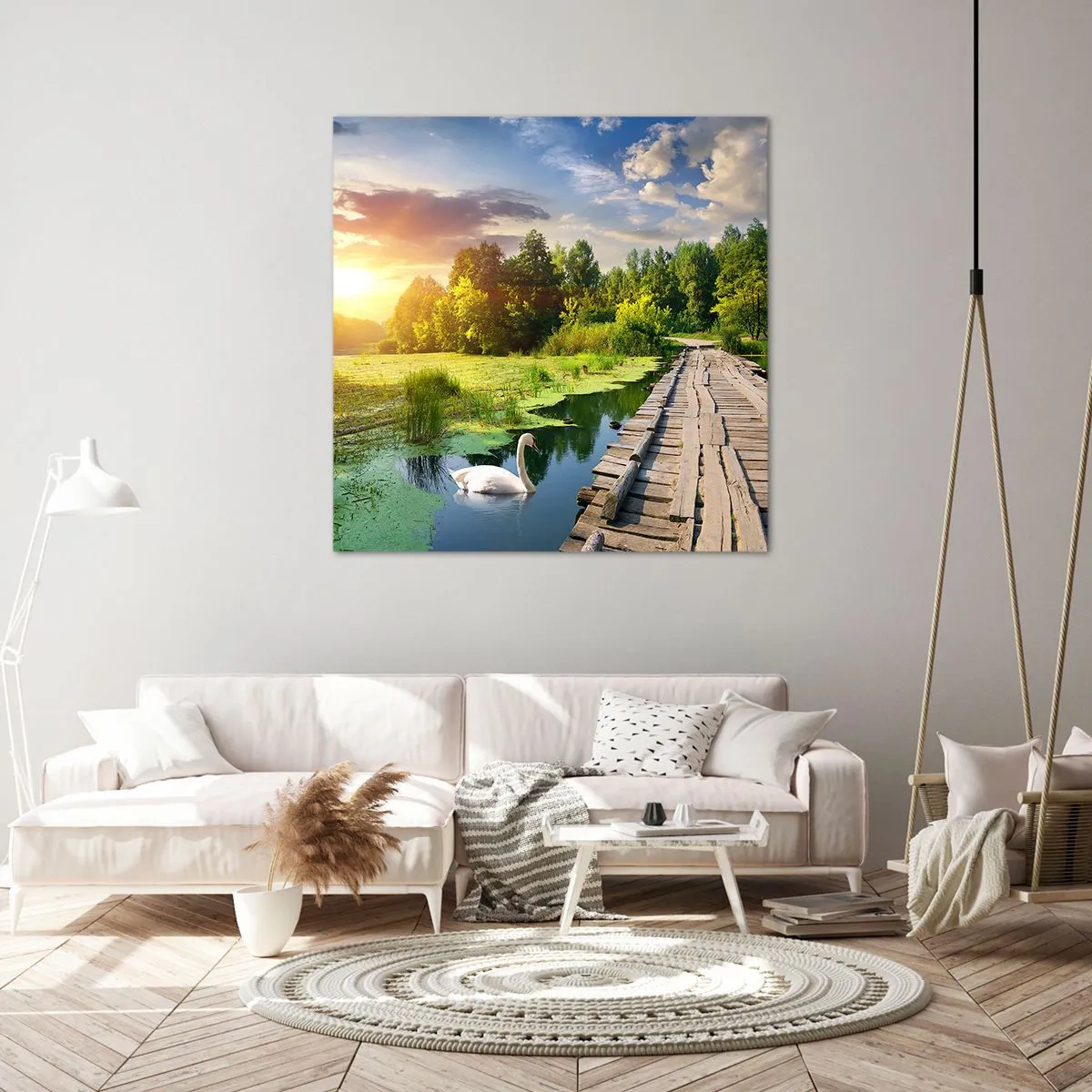 Quadro em tela - Verão em todos os lugares - 30x30 cm