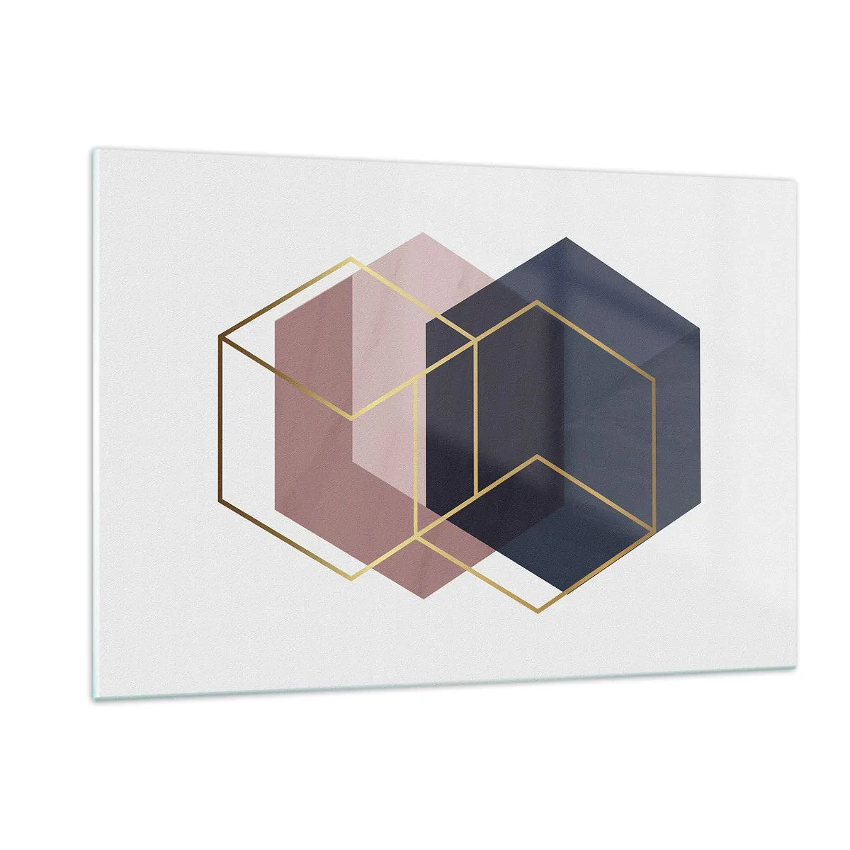 Quadro em vidro - O poder da simplicidade - 120x80 cm