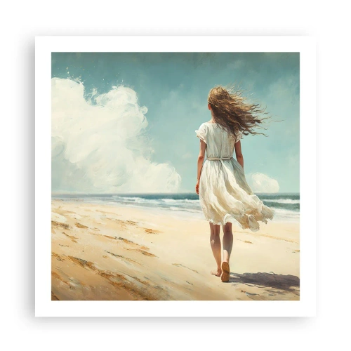 Pôster - Para encontrar o sol e o vento - 60x60 cm