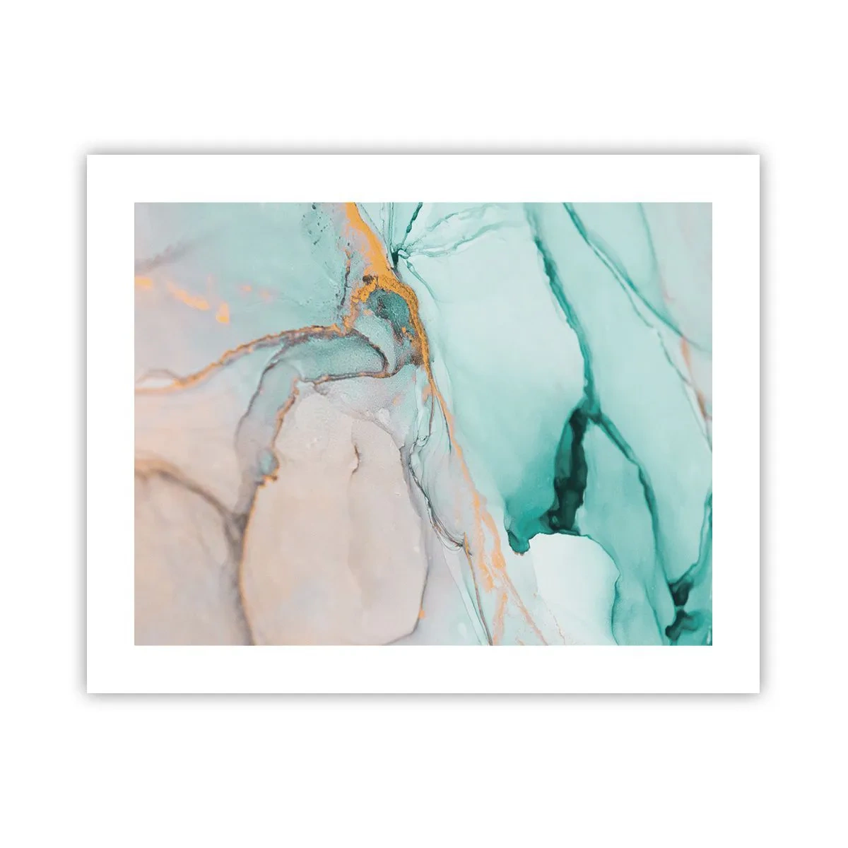 Pôster - Dança das formas e cores - 50x40 cm