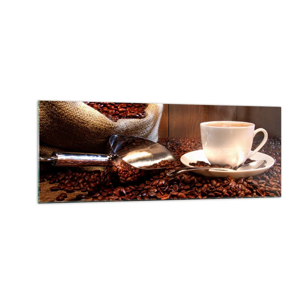 Quadro em vidro - Dá para sentir esse cheiro? - 140x50 cm