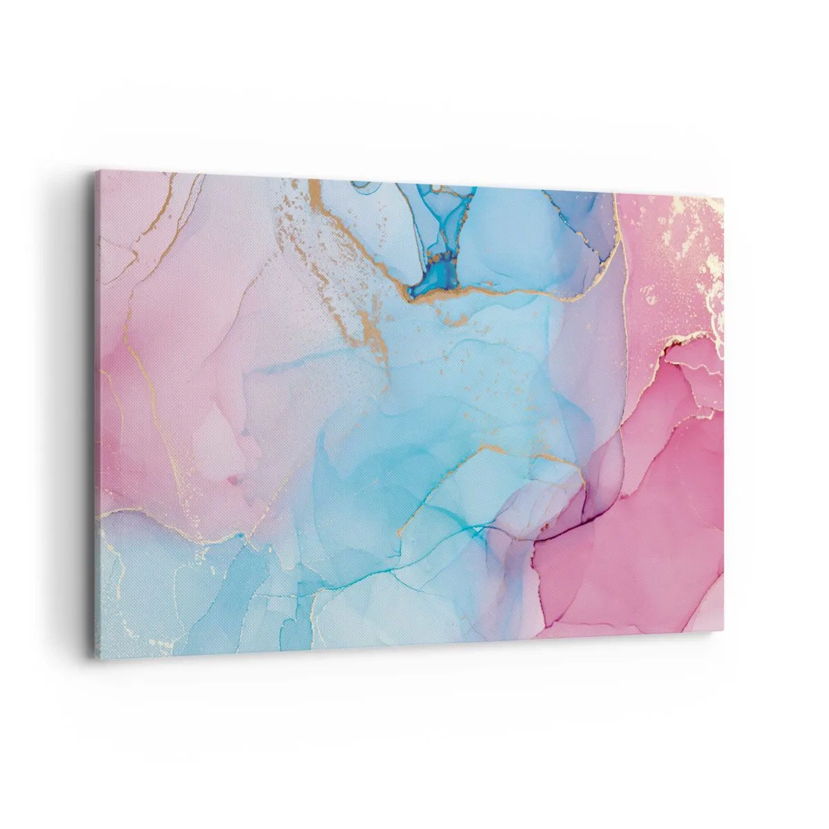 Quadro em tela - Encontro e difusão - 120x80 cm