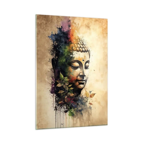 Quadro em vidro - Namastê! - 50x70 cm