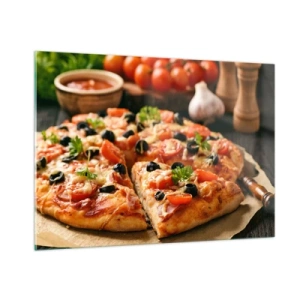 Quadro em vidro - Direto do forno - 100x70 cm