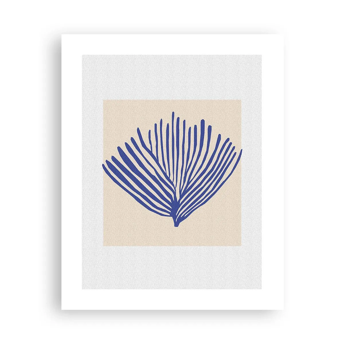 Pôster - Ventilador azul - 40x50 cm