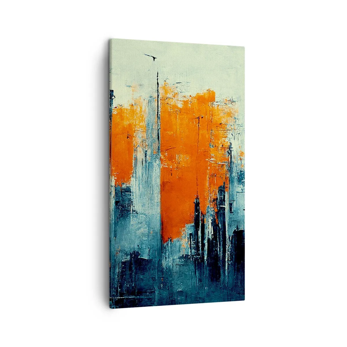 Quadro em tela - Paisagem moderna - 45x80 cm