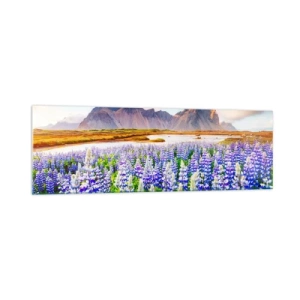 Quadro em vidro - Força e severidade ao lado da suavidade - 160x50 cm