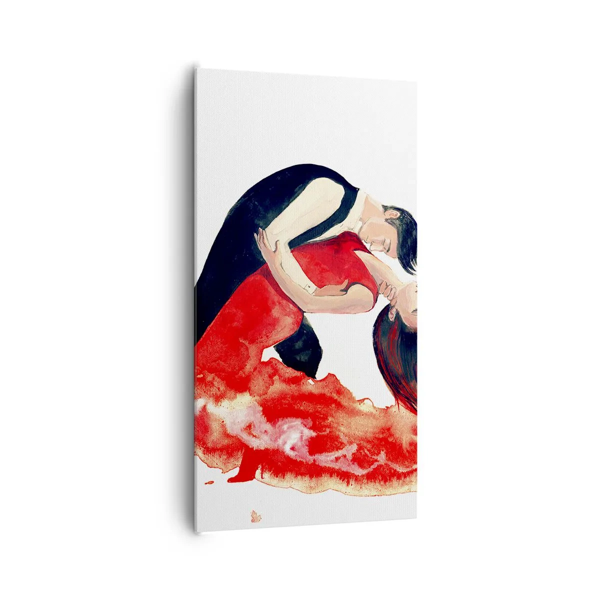 Quadro em tela - Tango - uma onda sensual - 65x120 cm